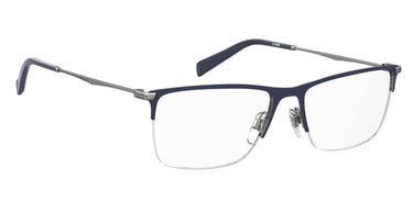 Premium Men Levis Eyeglasses: LV 5029 - Matte Blue(2) - SpecSMART Eye Clinic (Diagonal View)